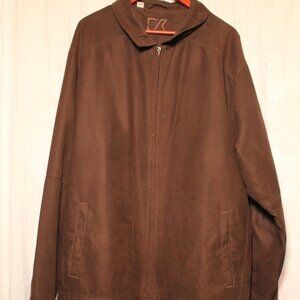 Cutter & Buck Lined Men's Micro Suede Jacket